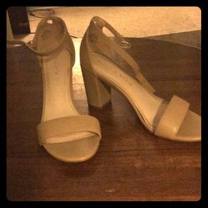 Kelly & Katie nude “Hailee” heels,